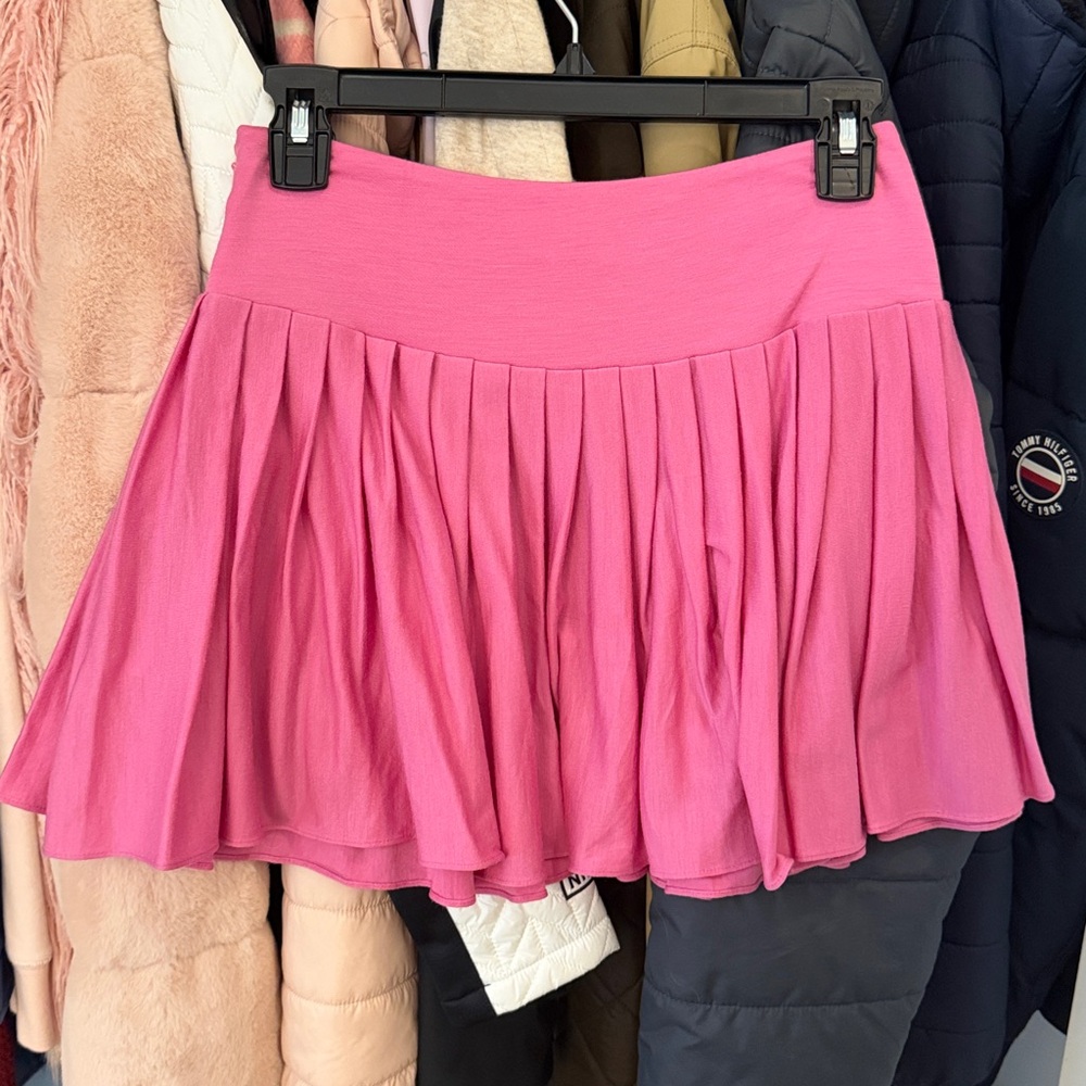 Merino Wool Pleated Women's Skirt